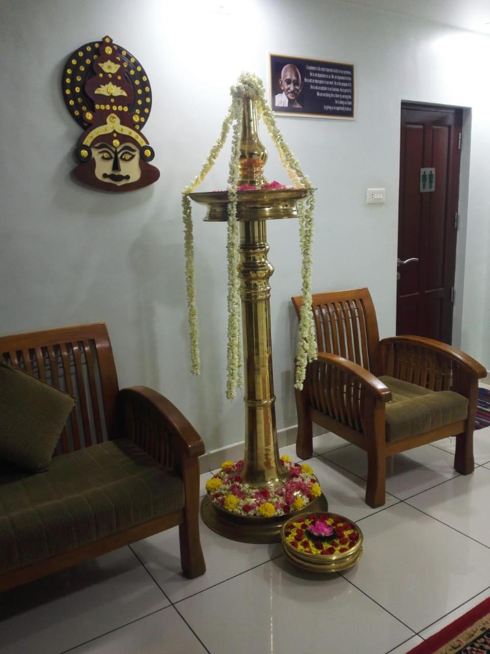 Pavithram Residency Bed & Breakfast Kollam Dış mekan fotoğraf